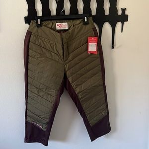 Kari Tara quilted capris NWT